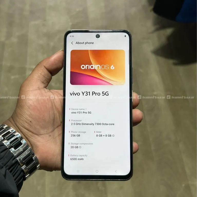 Vivo Y31 Pro 5G 8/256 Fresh Like New Non Opened 2