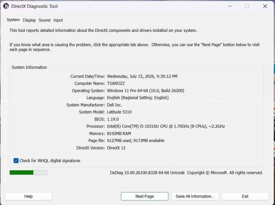 Dell Latitude 5310 i5-10310U 2