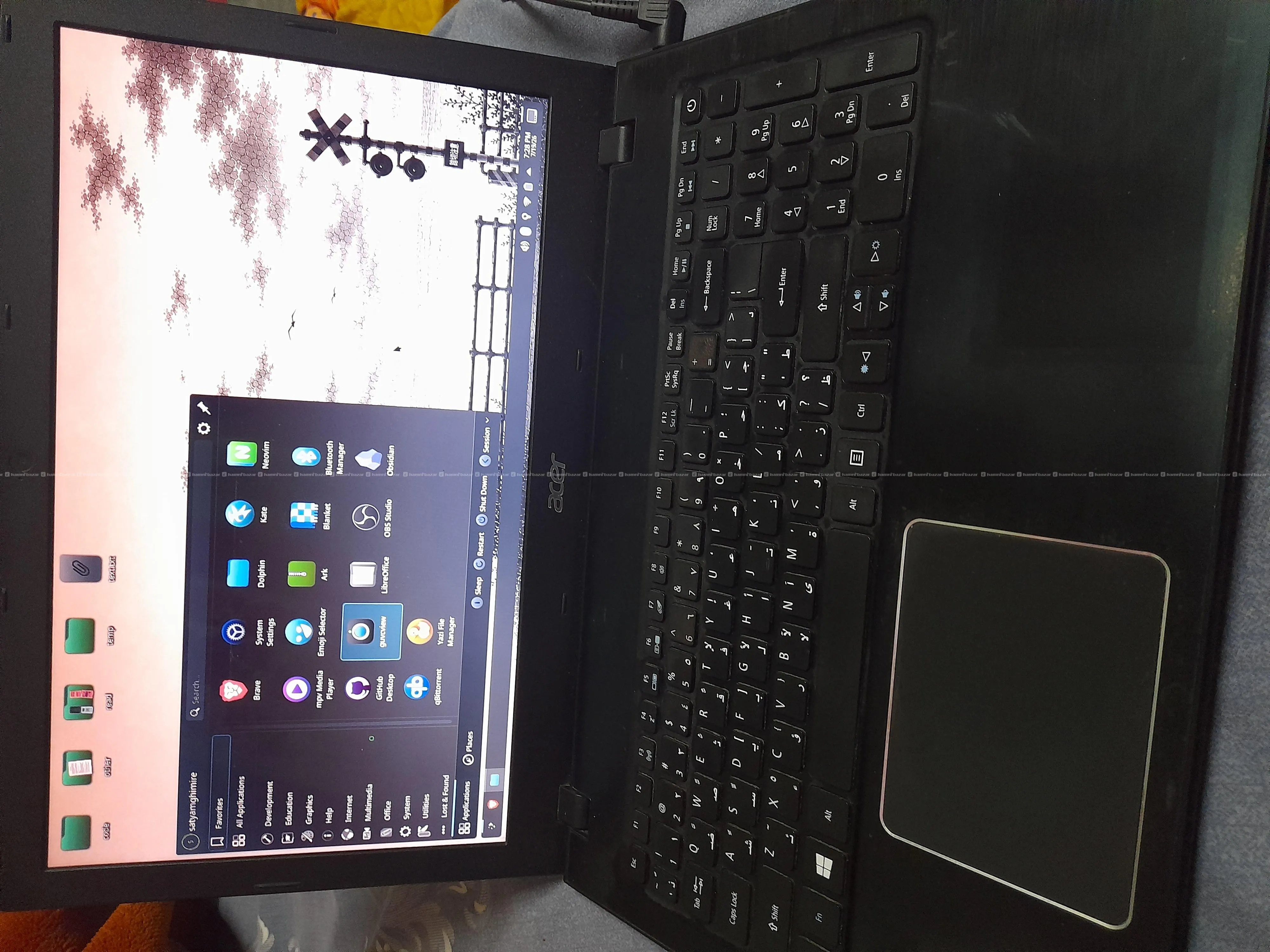 Acer E5-576G, i5-7200U Quad, 12G RAM, 256G NVME 4