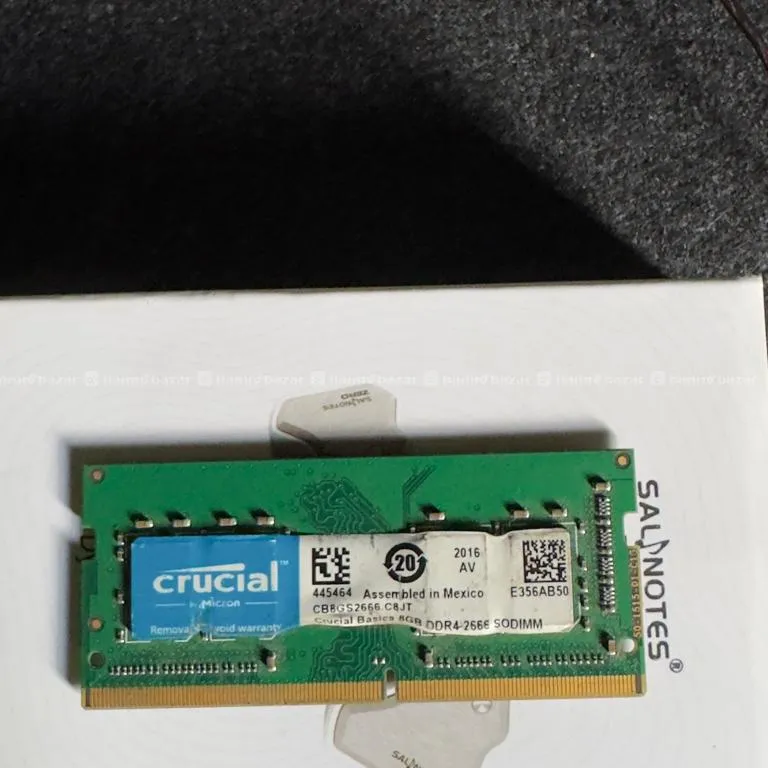 8GB CRUCIAL DDR4 2666Mhz 2
