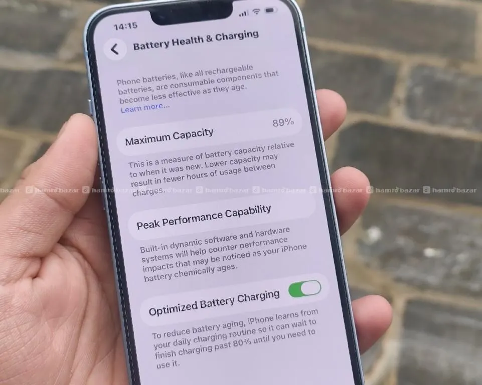 IPHONE 14 (128GB) 89% health genuine camera change 6