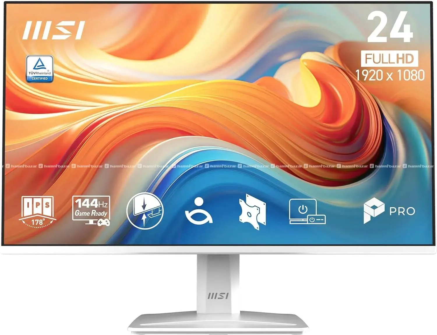 MSI PRO MP243W E14 24" Ips 144hz 1ms Monitor 3