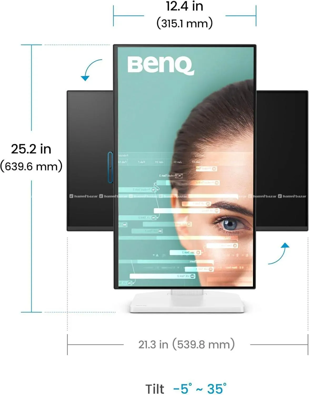 BenQ GW2490TC 23.8" IPS FULL HD 144HZ MONITOR 5