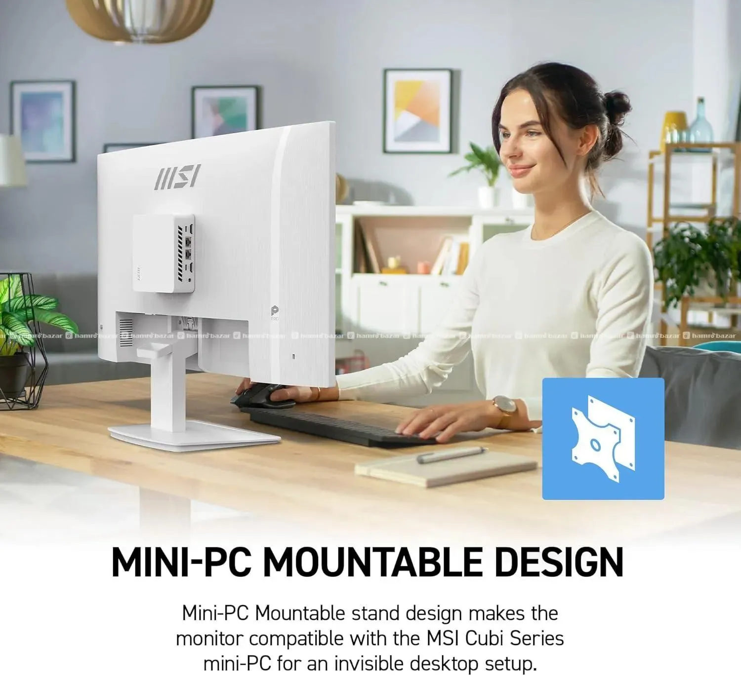 MSI PRO MP273W E14A 27" 144hz 1ms ips Monitor 2