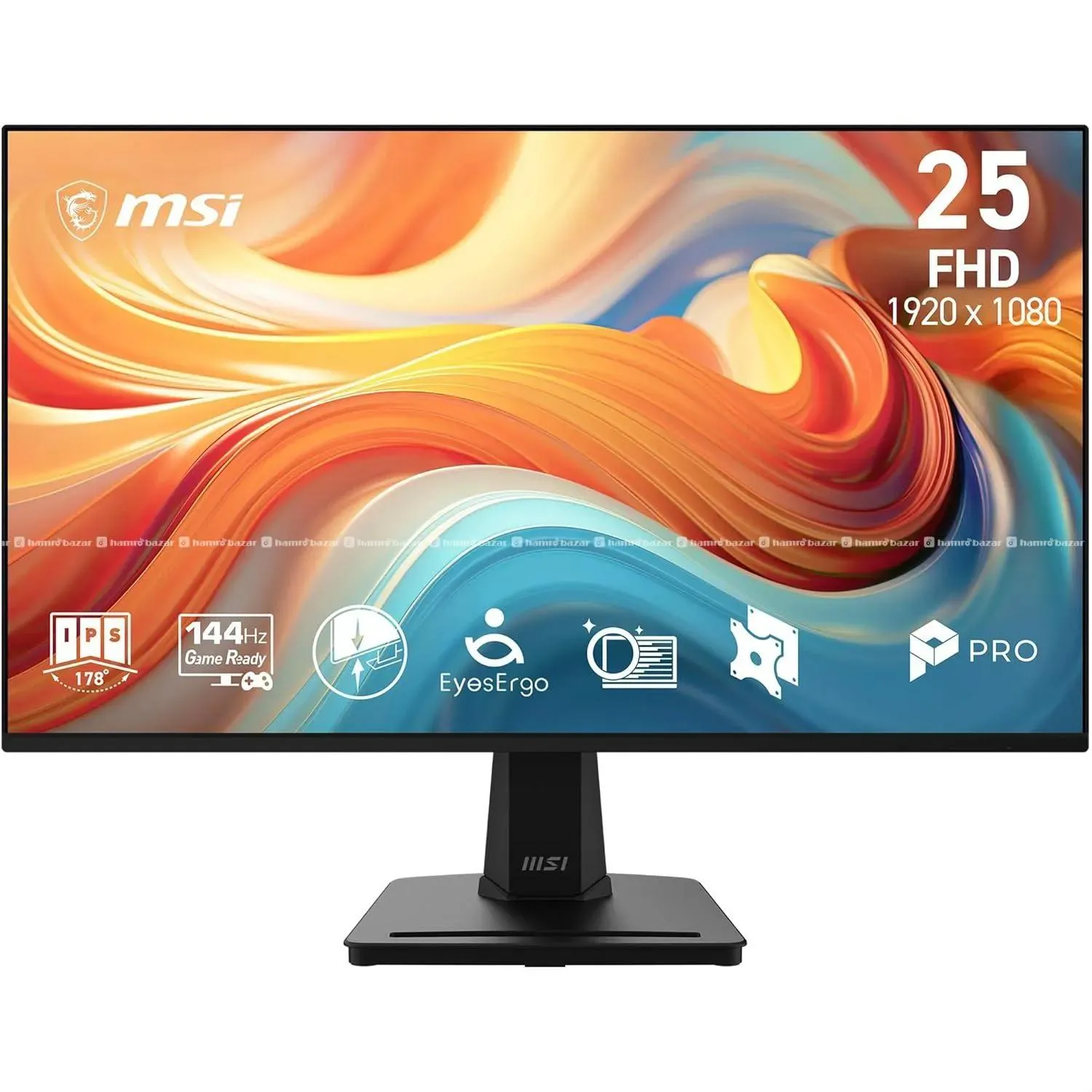 MSI PRO MP251 E14L 25" 144hz 1ms ips 99%s Monitor 2