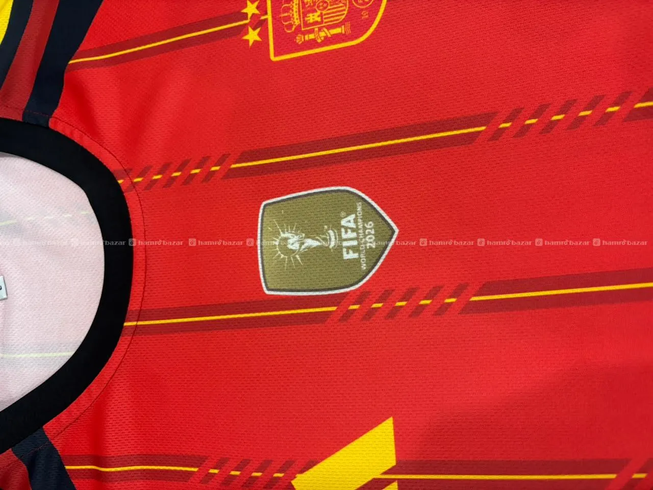 Spain 2 Star World Cup 2026 Jersey In Nepal CHAMP 2