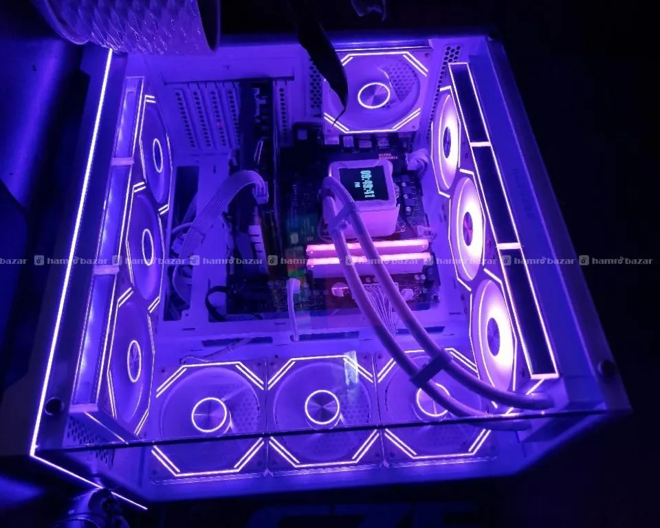 All White Gaming PC RTX 2060S 8GB 16GB RAM 1TB SSD 2