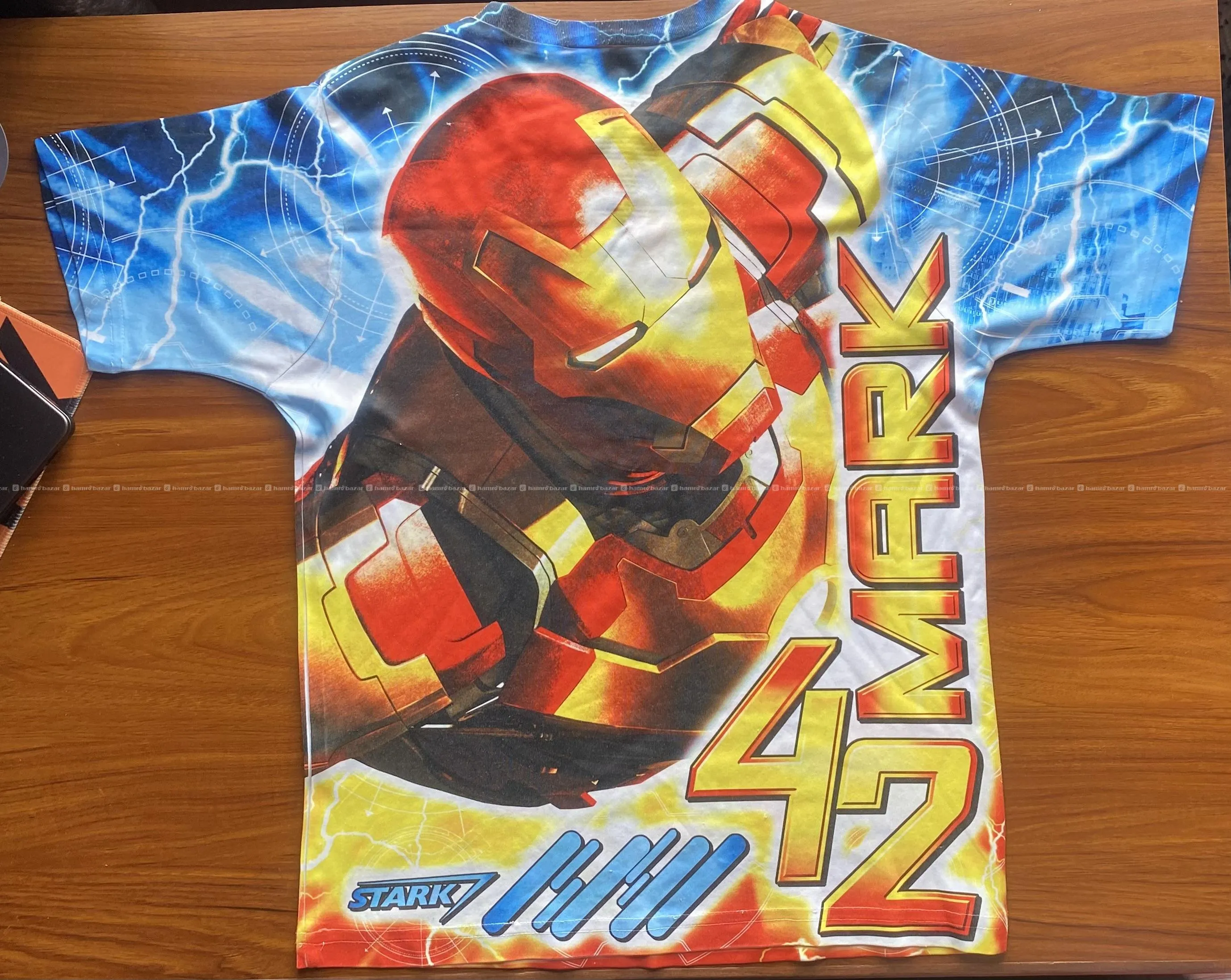used iron man-3 tshirt for 10-12 years 2