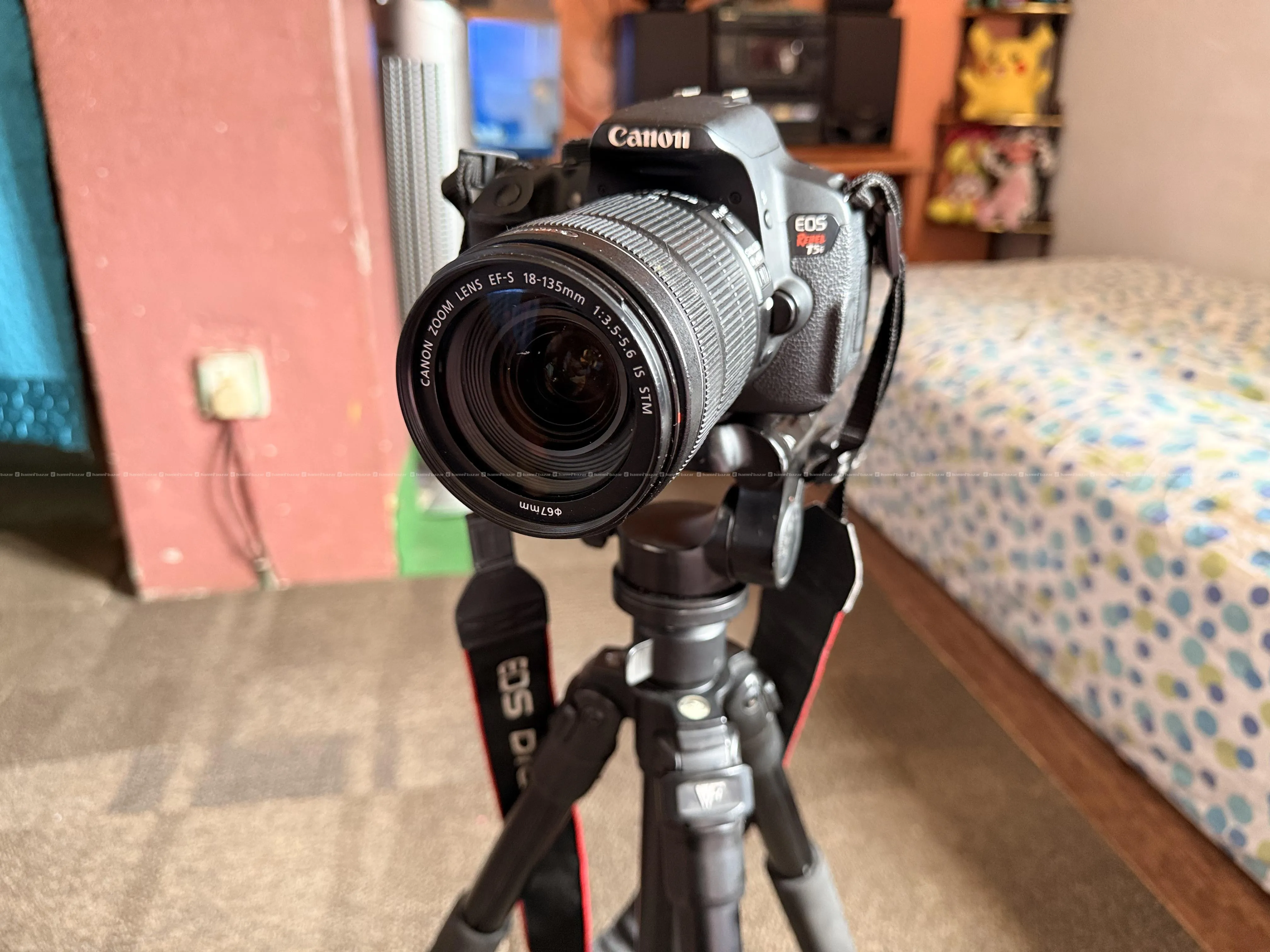 Canon Rebel T5i(700D)Like New From Usa With Tripod 5