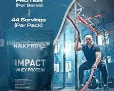 Nakpro Impact Whey protein 1kg Comboo with 100gm Creatine 2