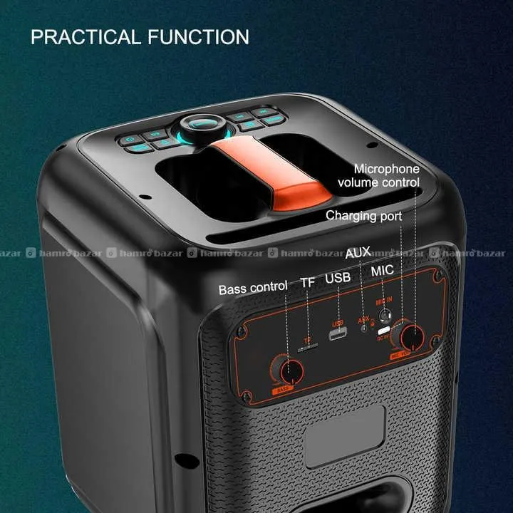 Sing-e ZQS8180 20 Watt Portable Speaker 5