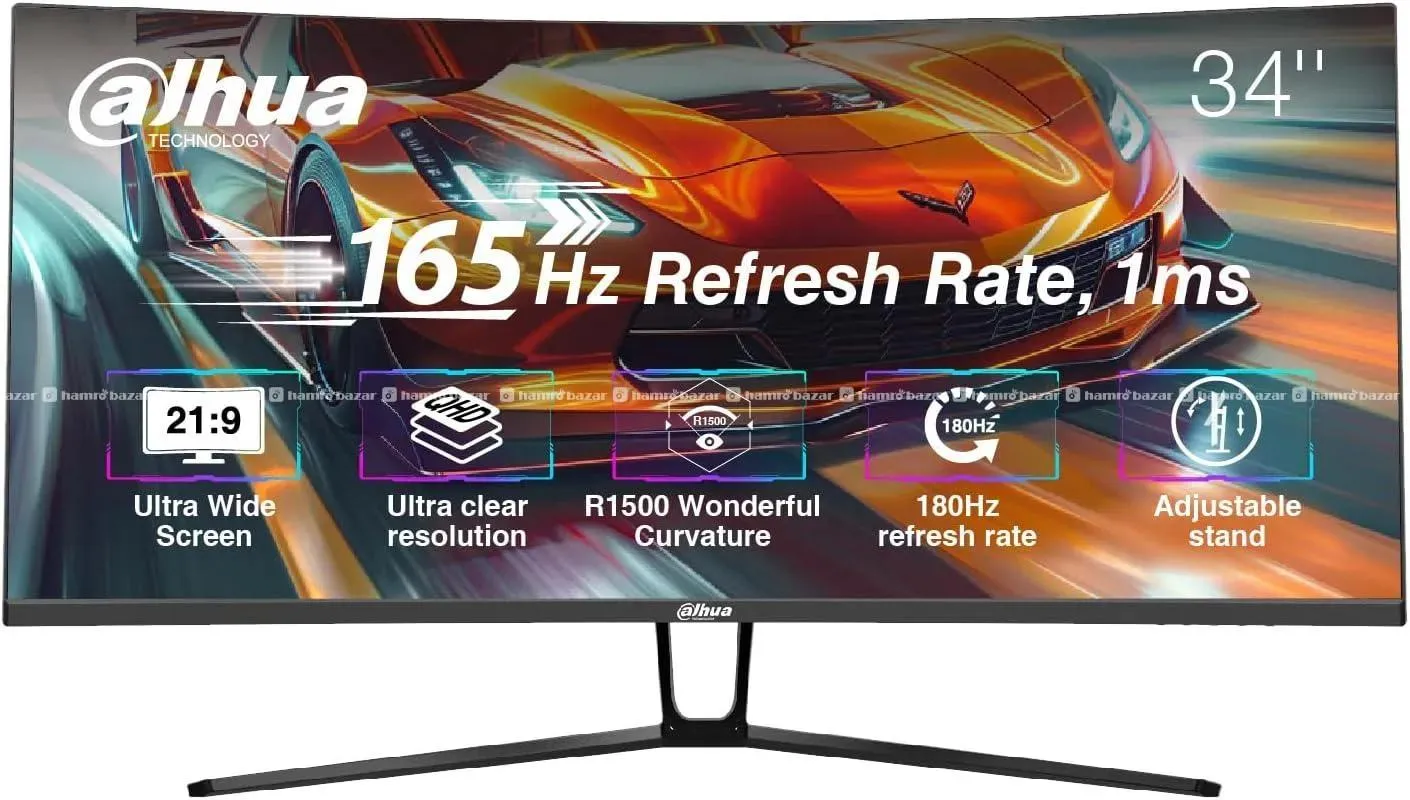 34" CURVED 180HZ CURV MONIOT 2K DHI-LM34-E330C 2