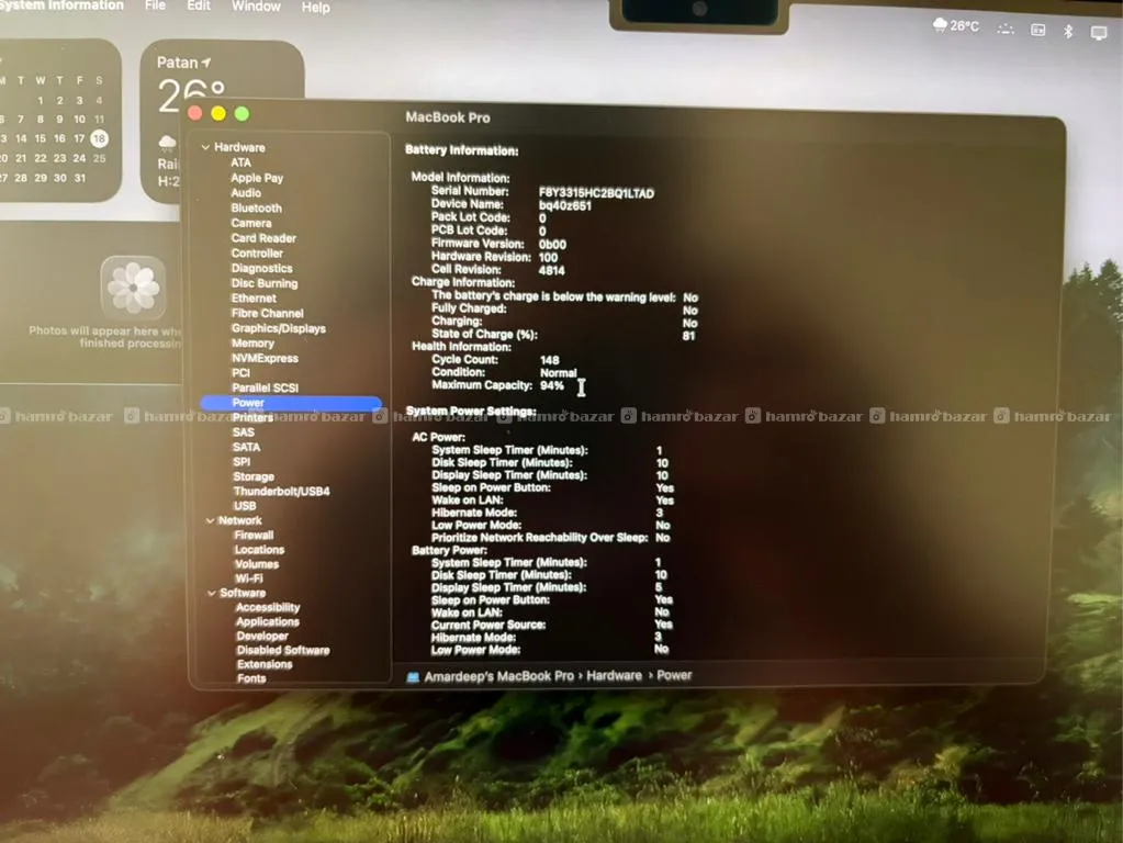 Macbook Pro 14 M2 Pro 16/512 94% Battery Like New 4