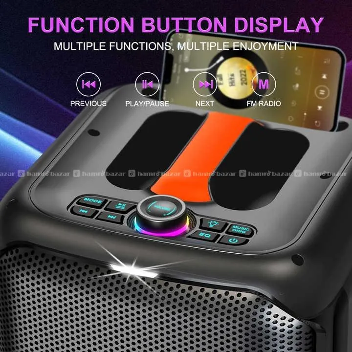 Sing-e ZQS8180 20 Watt Portable Speaker 2