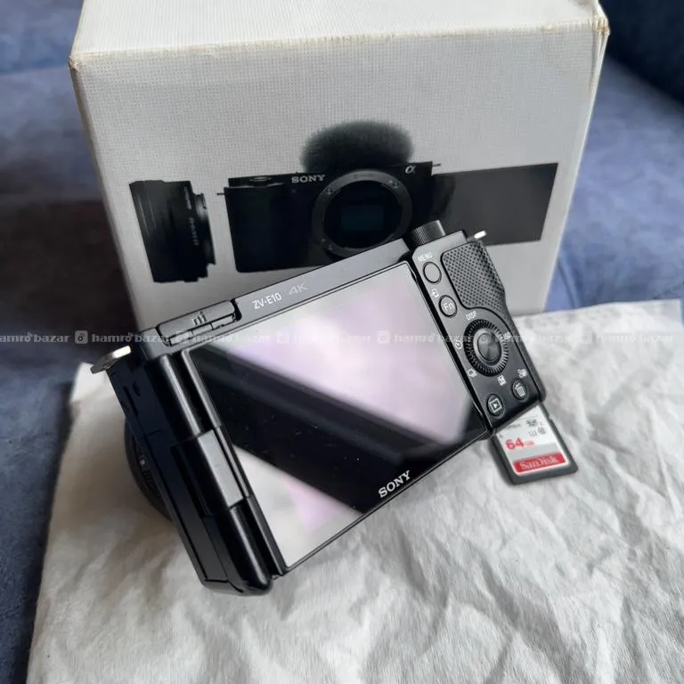 Sony Zv E10 With 16-50mm Lens 2