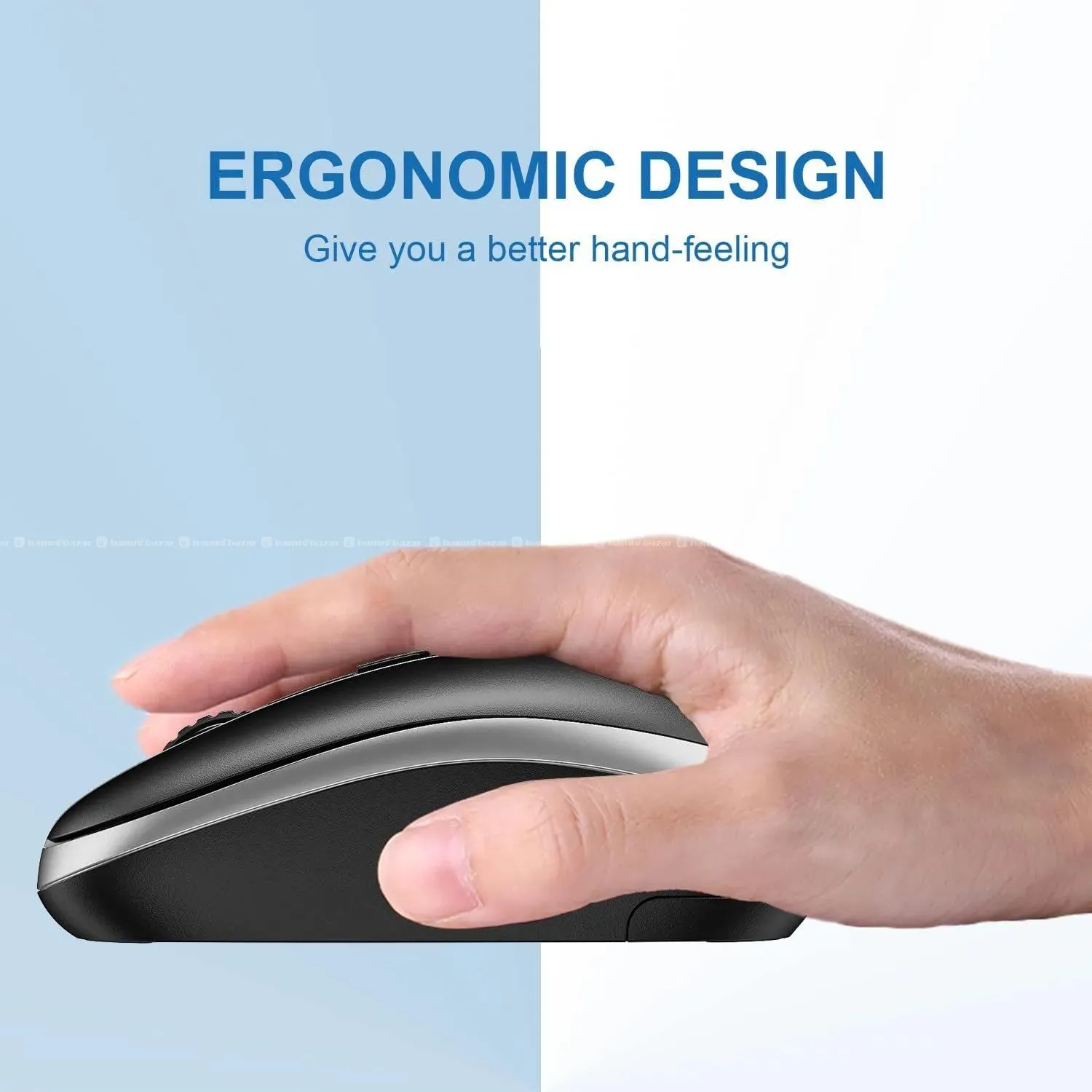 Rechargeable Wireless Mouse – 2.4GHz USB 3