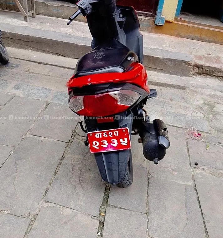 Red Honda Dio 2014 33000km well maintained 3
