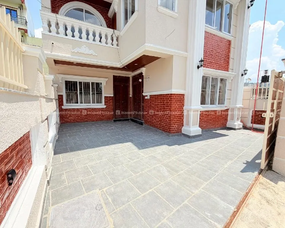 Furnished Semi Bunglow House On Sale at Bhangal 7