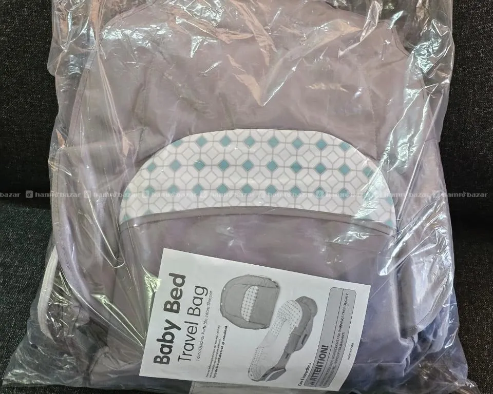 2-in-1 Baby Travel Bag & Portable Baby Bed. 2