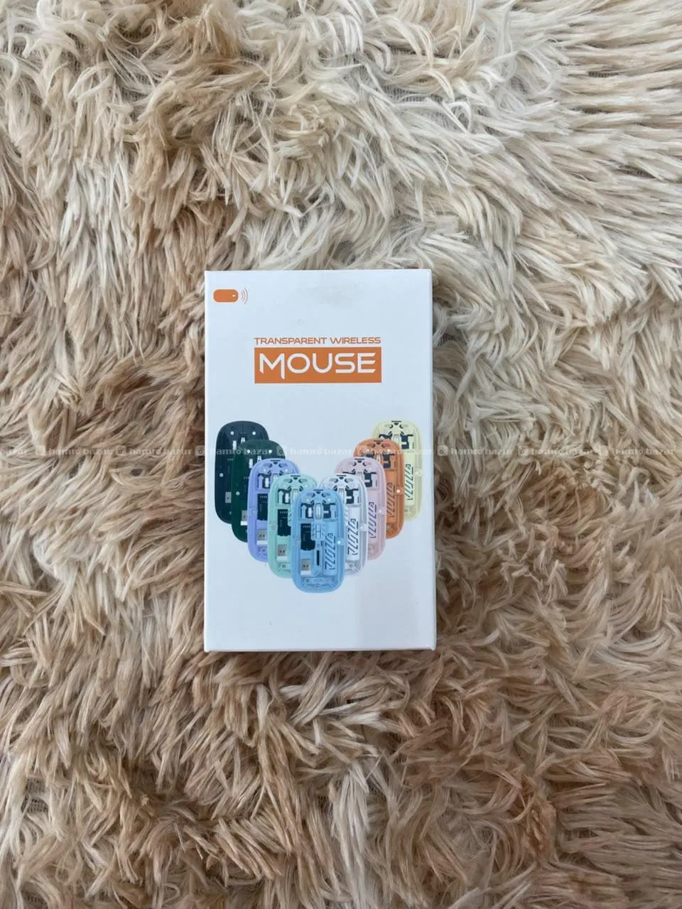 Rechargeable Transparent Wireless Bluetooth Mouse 2
