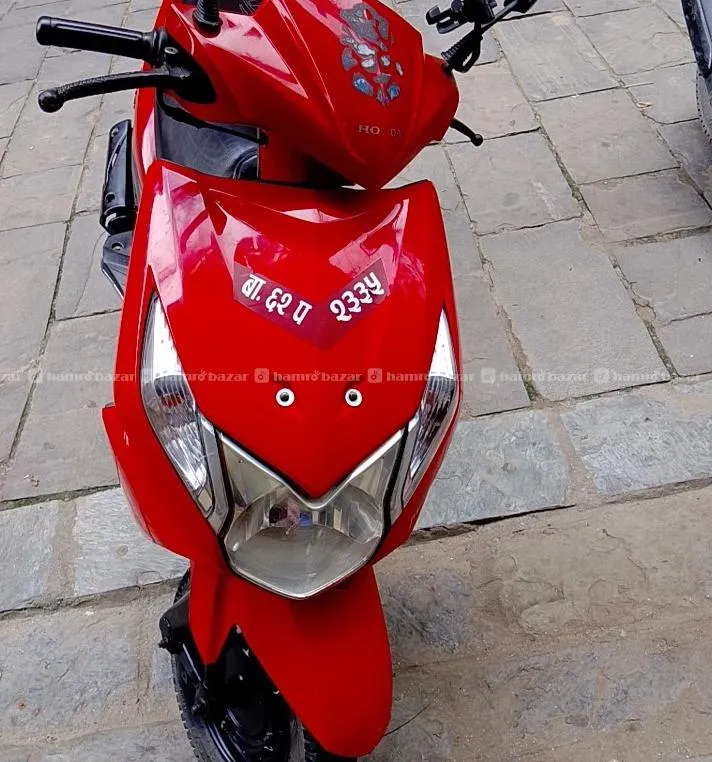 Red Honda Dio 2014 33000km well maintained 6
