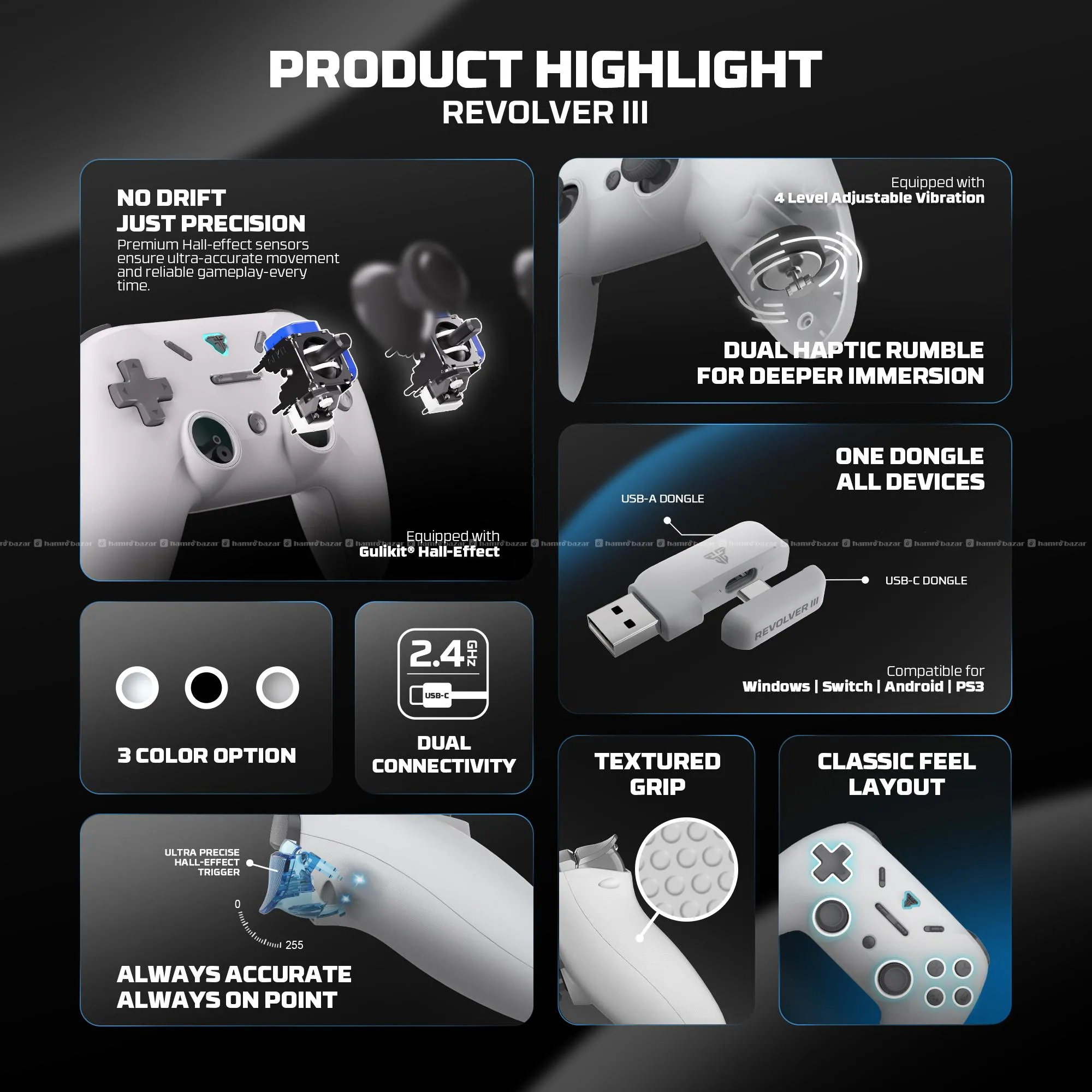 Fantech WGP12S Revolver III Wireless Controller 2