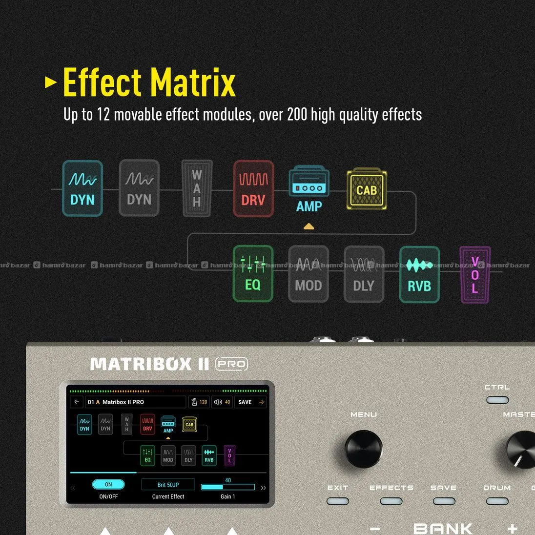 Sonicake Matribox ii pro Guitar Multi FX 2