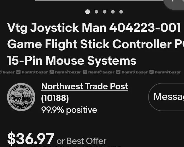 Vintage Joystick   15 Pin, DOS/Windows  exc sale 2