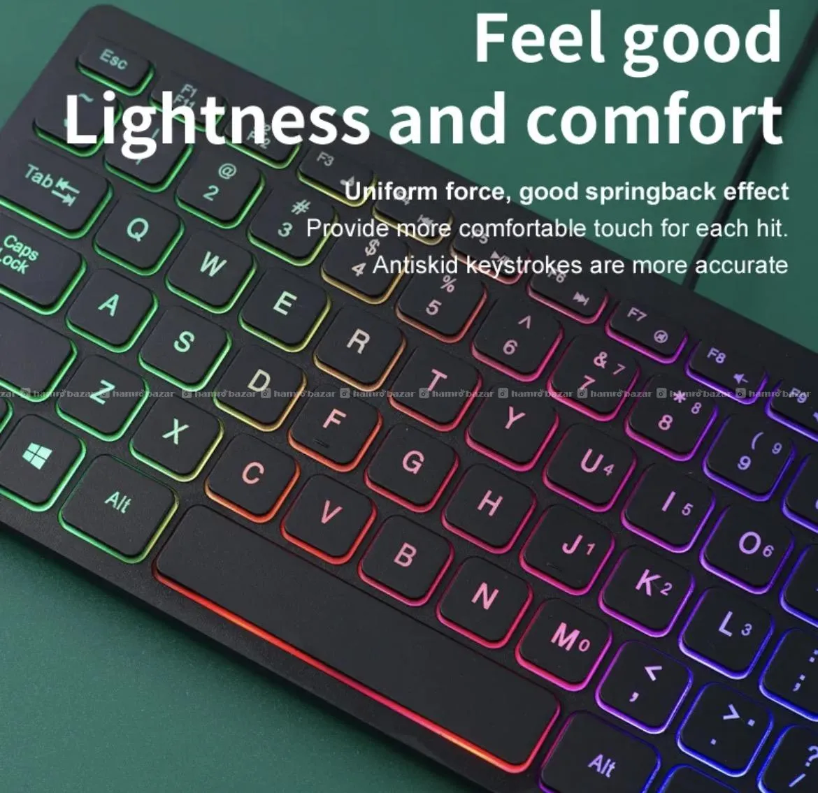 🌈 Slim Wired RGB Keyboard ✨ 2