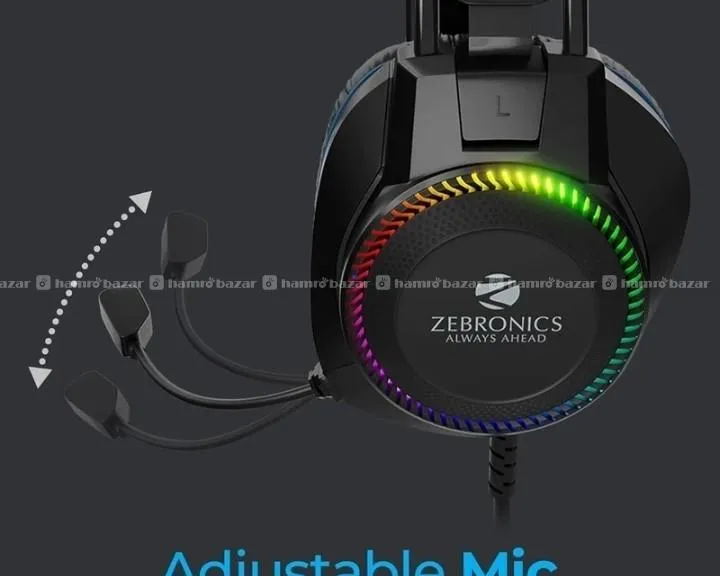 🎮 Zebronics Jet Pro RGB Gaming Headset | COD All 3
