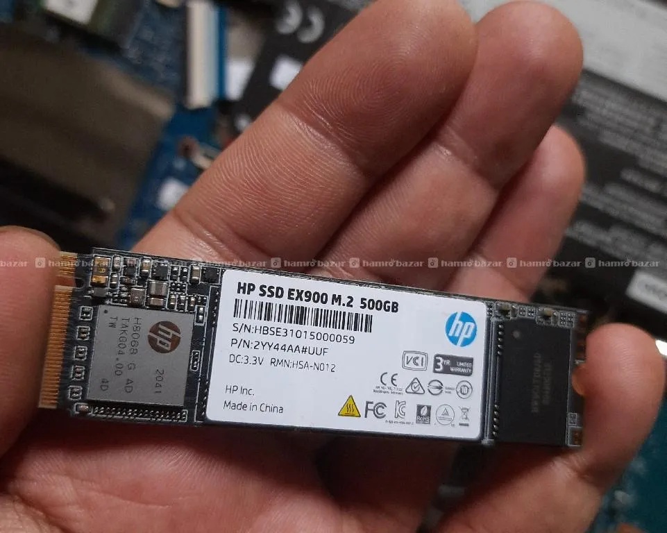 Hp 500gb NVMe 99% health 4