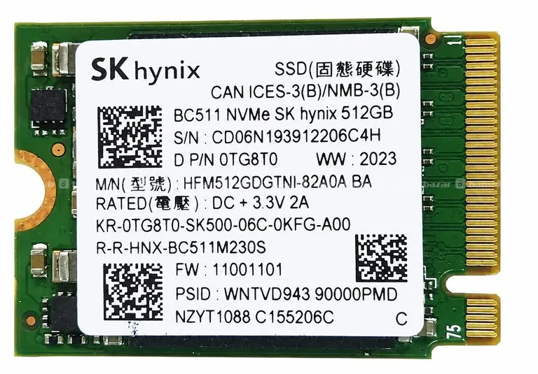 SK hynix 512GB NVME  2230 2