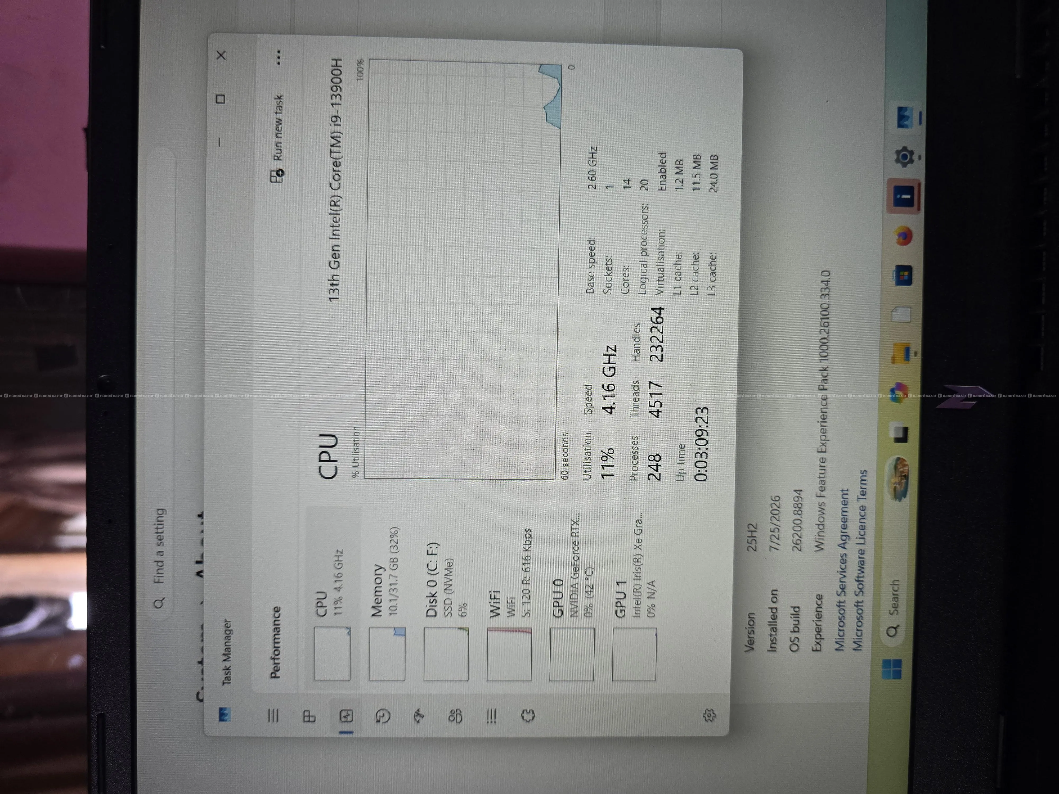 acer nitro v15 i9 13gen laptop full fresh 3