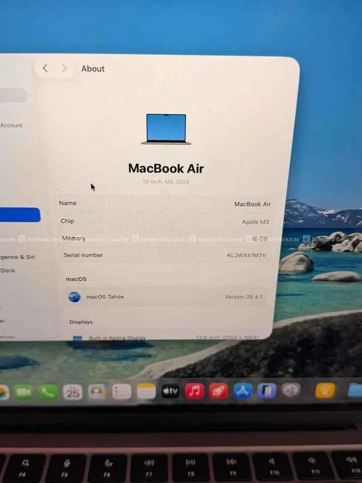 Brand new condition macbook air M3 16 gb laptop!!! 5