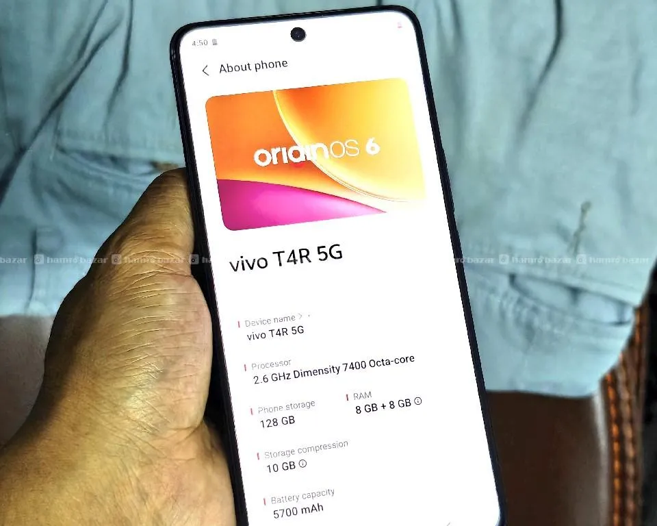vivo t4R 5g (8+8/128) 5800mAh Vivo T4R Vivo y4r 2