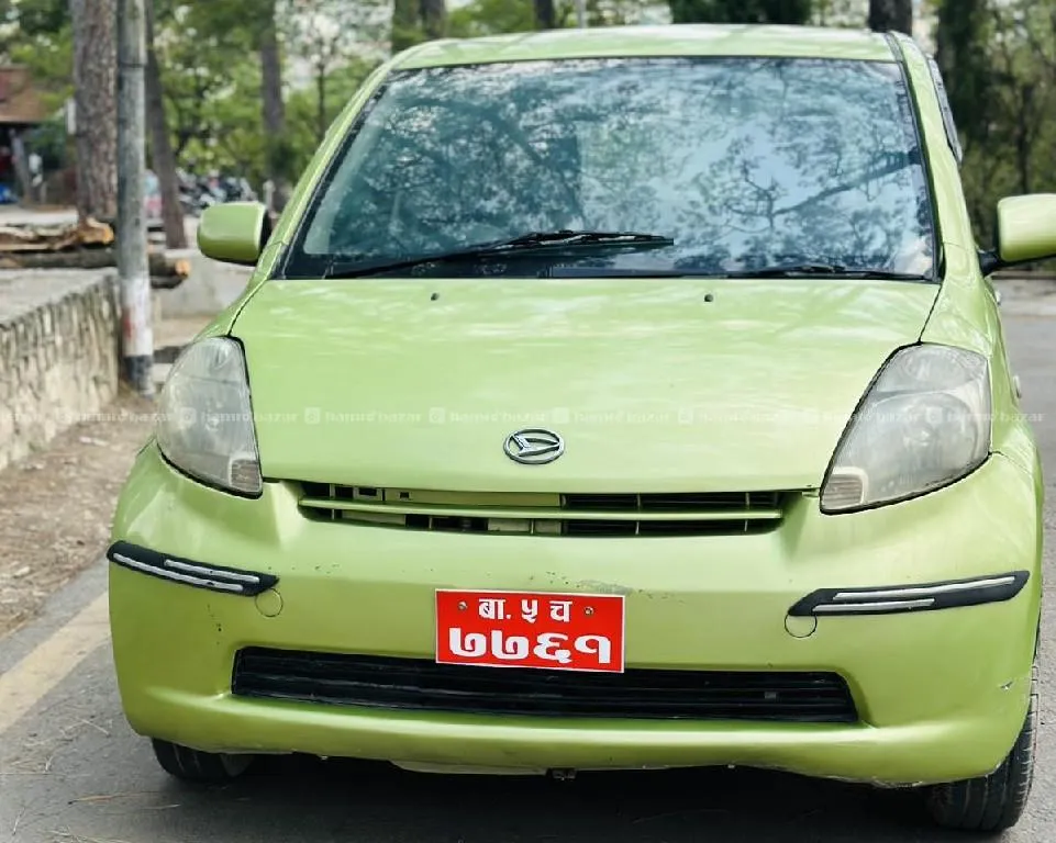 daihatsu Sirion 2006 model 9818846575 or 9768397661 3