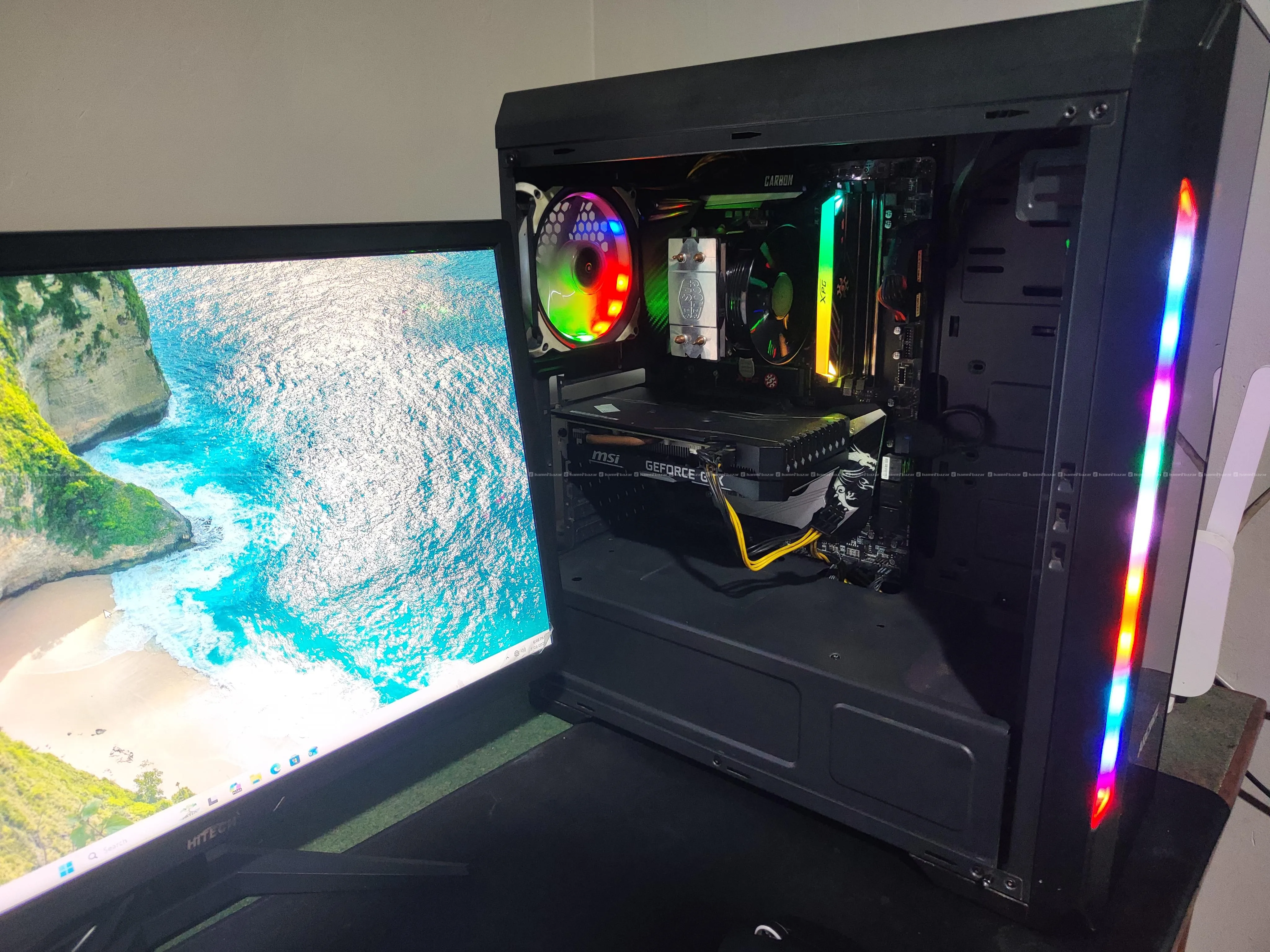 Budget gaming pc with 1080p 22 inch monitor 2