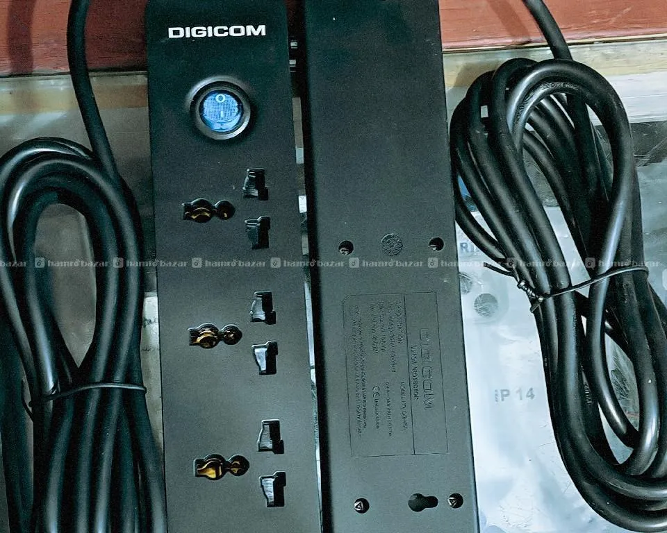 Digicom 5 port high quality multyplug 4