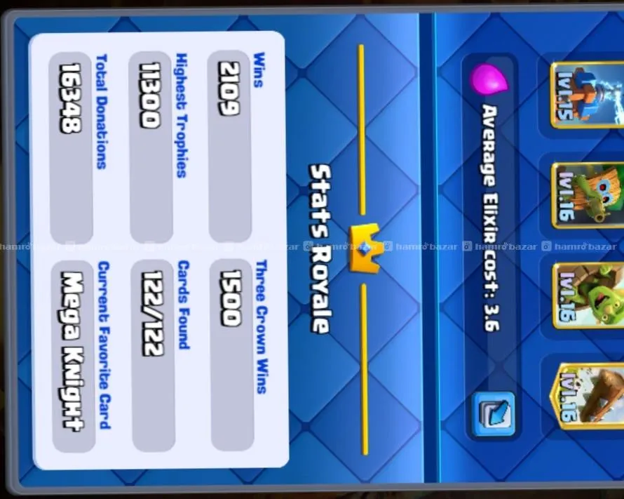 Clash Royale account for sale 2