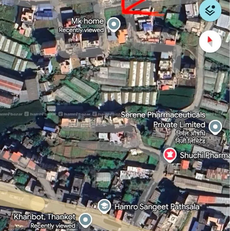 Beautiful Land On Sale In Thankot Kharibot Chwok. 6