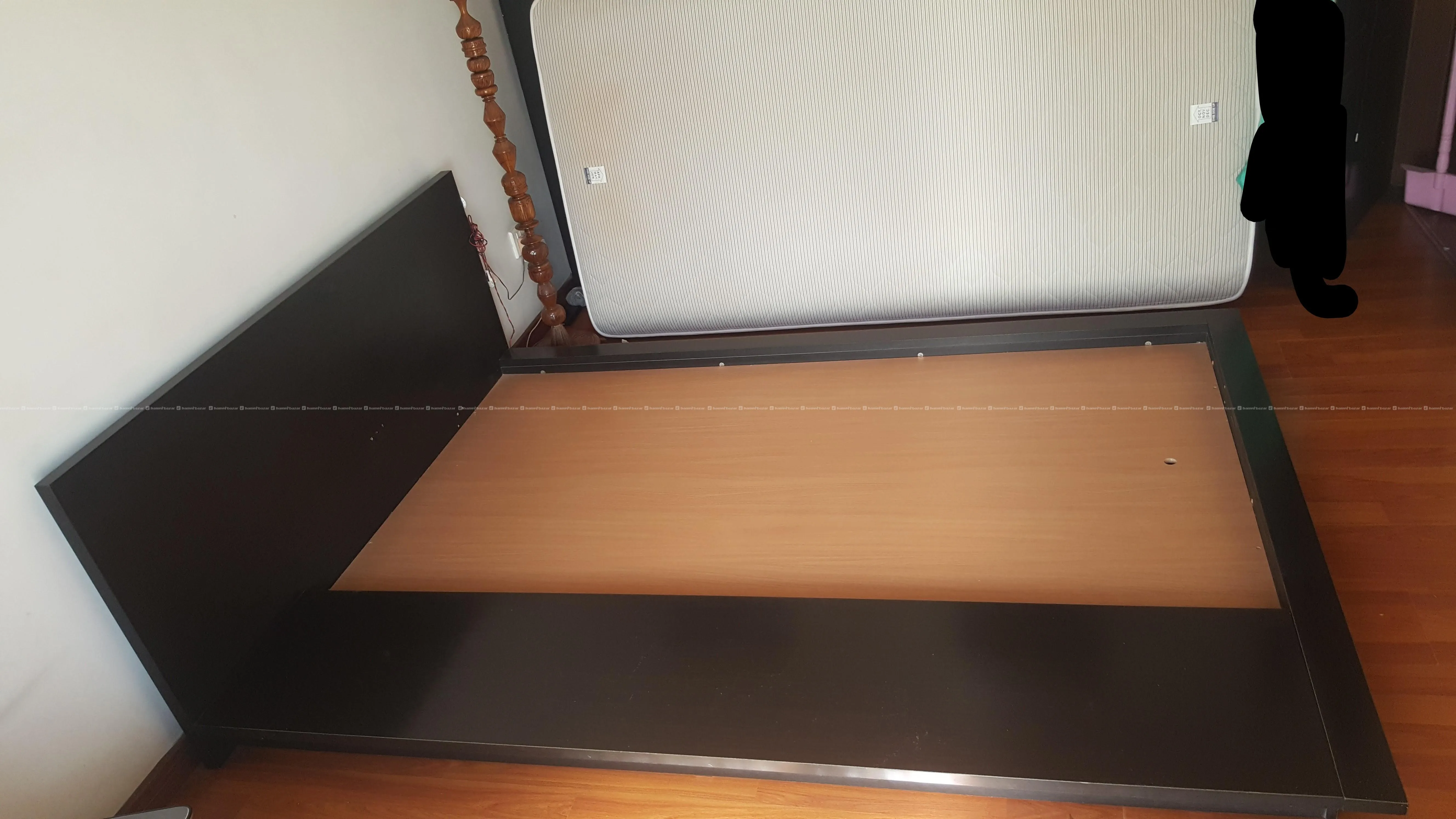 platform bed with mattress 3