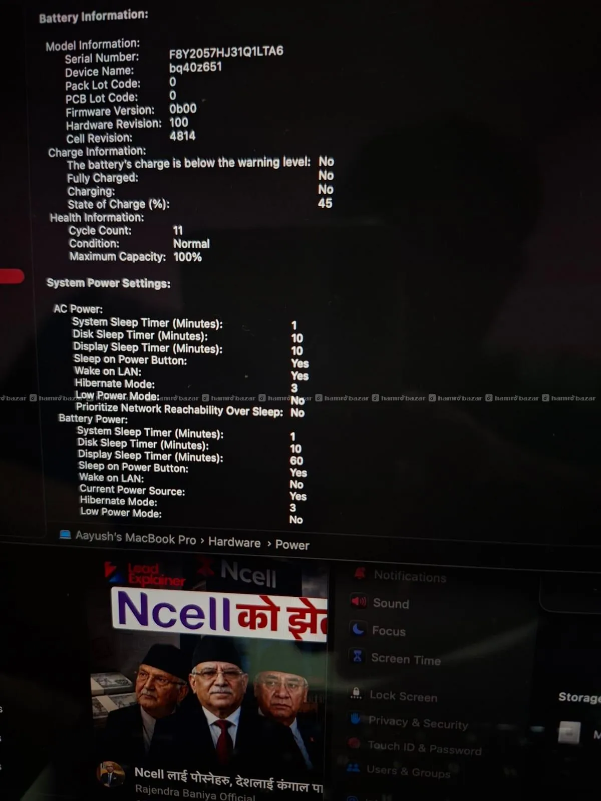 Macbook pro M3 4