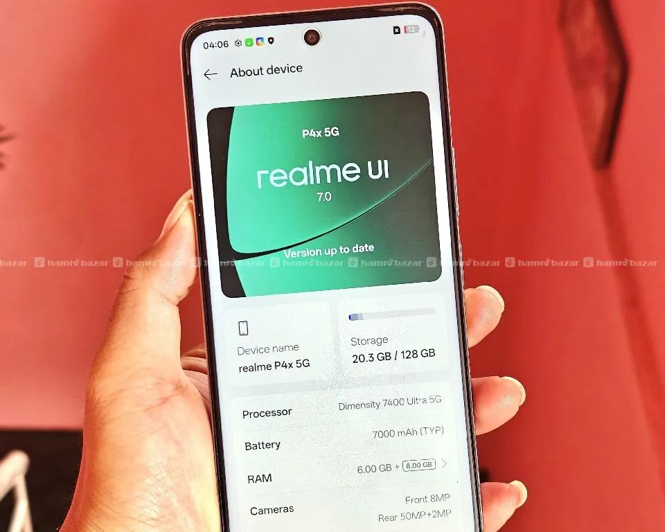 realme p4x 6/128 144hz 7000mAh 90fps PUBG P4x p4x 2
