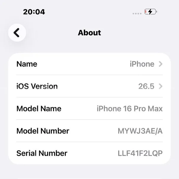 Iphone 16 Pro Max 256 Gb 97% Battery Uae Variant 2