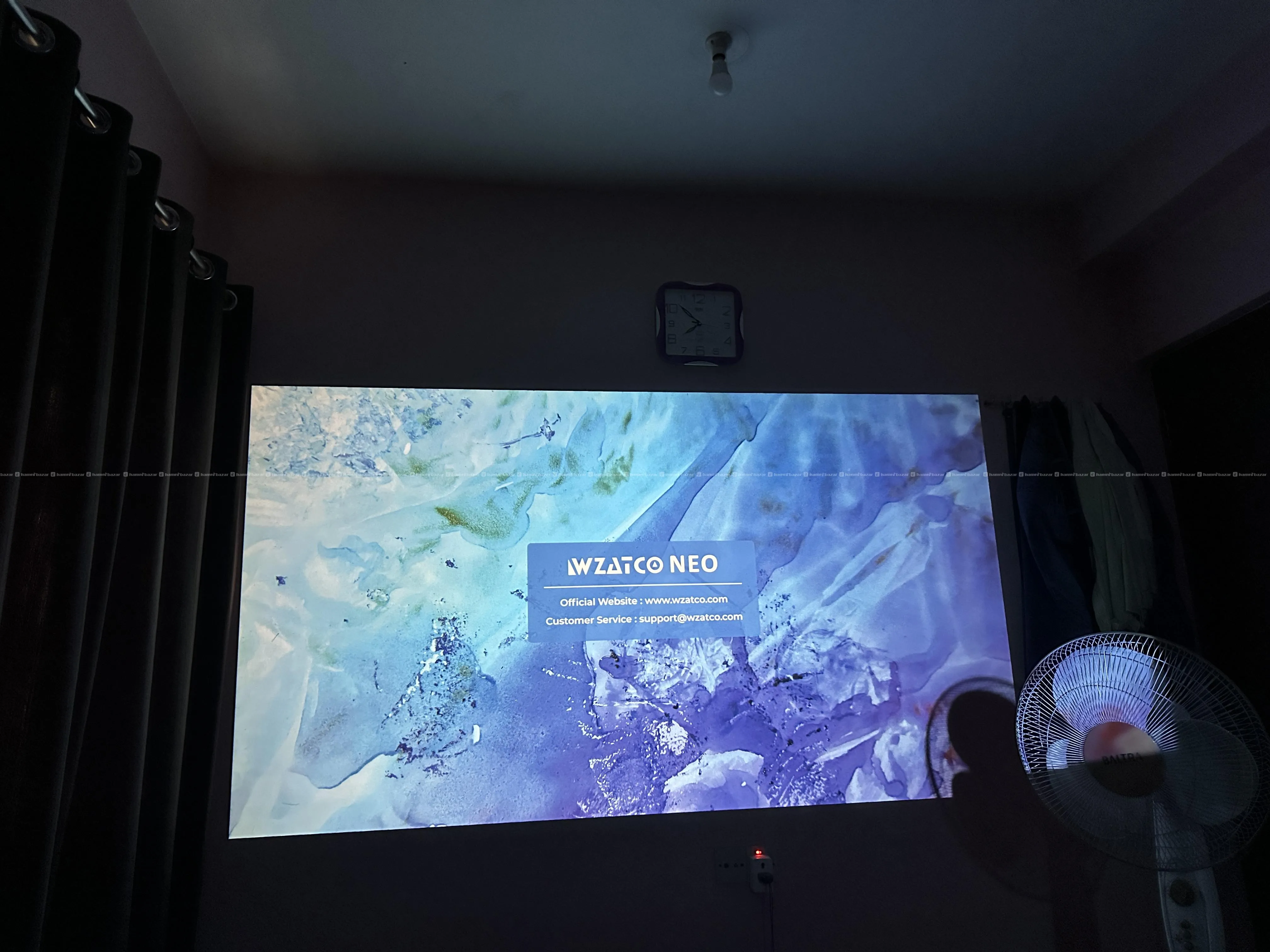 4K/FHD Projector 300 inch screen 2