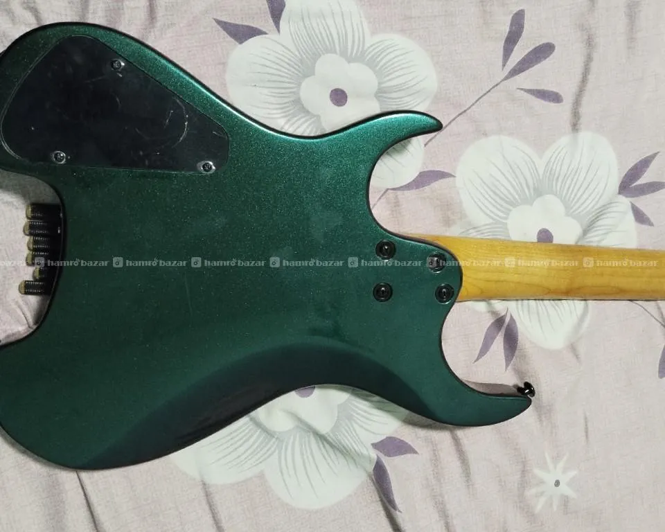 Gene Berg Headless H3 Electric Guitar – Good  Cond 3