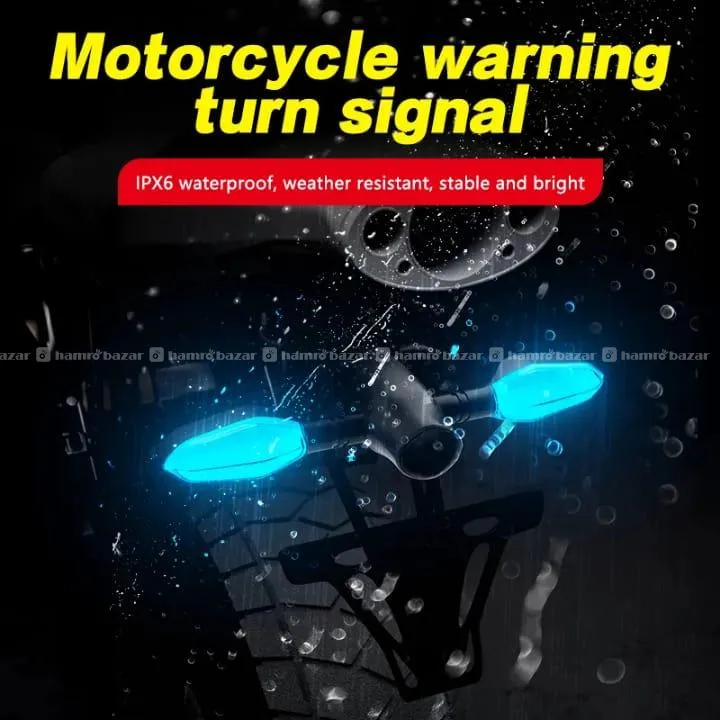 Motorcycle Projection Turn Signal Light 6