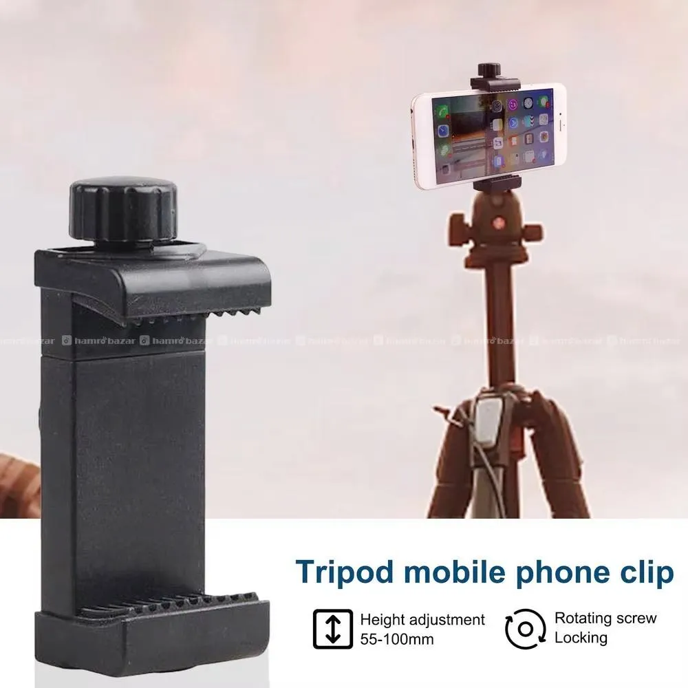Universal Tripod Phone Holder stand with screw 2