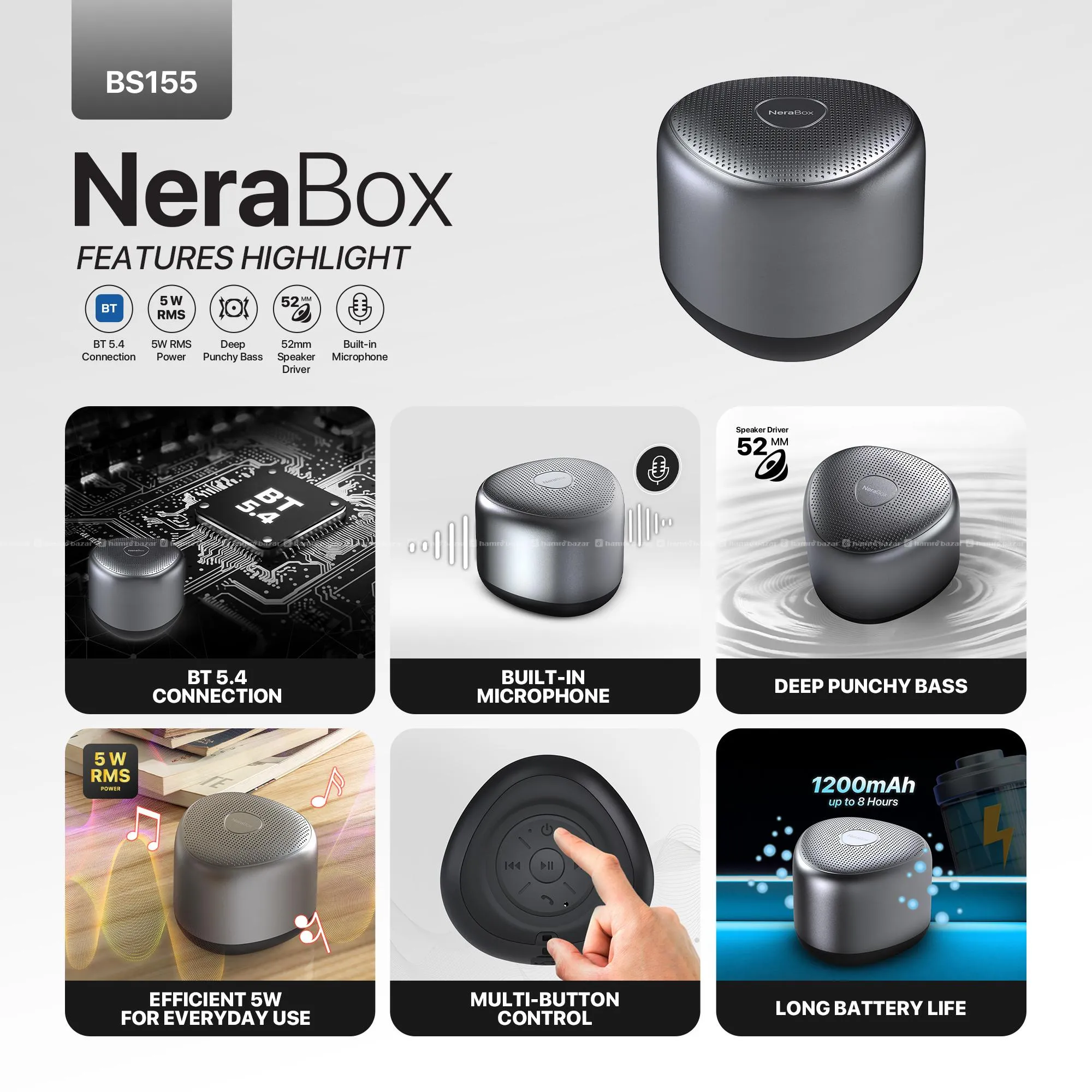 Fantech BS155 NeraBox Speaker 2