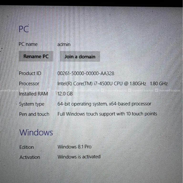 Dell Laptop 7
